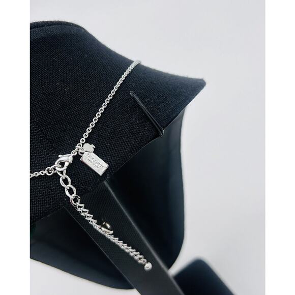 Kate Spade New York Sailor's Knot Pave Crystals Pendant Necklace - Picture 11 of 13